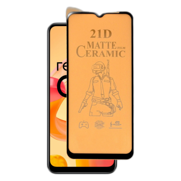 Realme C30 Matte Ceramic Glass Protector For Realme C30 