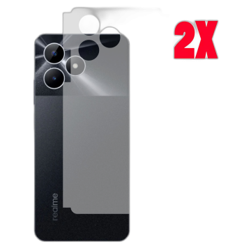 Realme note 50 Back Protector Skin Matte Style Protector For Realme note 50 