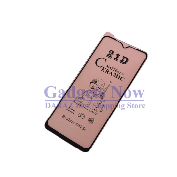Realme5 - Realme 5s - Realme 5i - Realme C3 Matte Ceramic Glass Protector For Realme5 - Realme 5s - Realme 5i - Realme C3