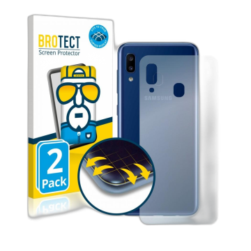 Samsung A20 Back Protector Skin Matte Style Protector For Samsung A20 