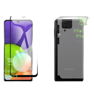 Samsung A22 Full Screen Protector 9D Tempered Glass Protector For Samsung A22