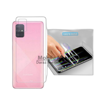Samsung A71 Back Protection Clear Jelly Soft Ultra Clear Jell For Samsung A71