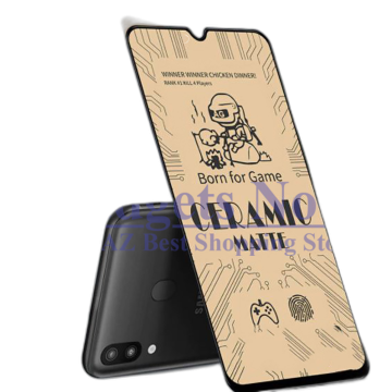 Samsung Galaxy A20 Matte Ceramic Glass Protector For Samsung Galaxy A20 