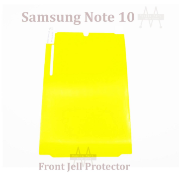 Samsung Galaxy Note 10 and Front & Back Protection Clear Jelly Soft Ultra Clear Jell For Samsung Galaxy Note 10 and