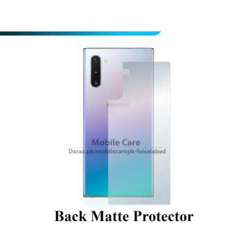 Samsung Galaxy Note 10 Back Protector Skin Matte Style Protector For Samsung Galaxy Note 10