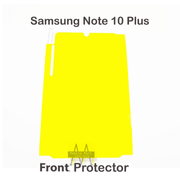 Samsung Galaxy Note 10 Plus Front Protection Clear Jelly Soft Ultra Clear Jell For Samsung Galaxy Note 10 Plus