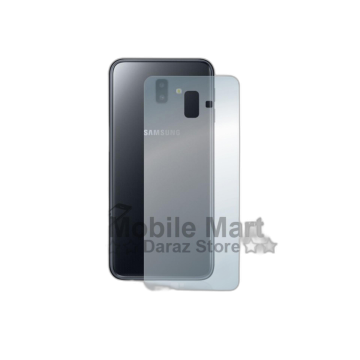 Samsung J6 Plus Back Protector Skin Matte Style Protector For Samsung J6 Plus