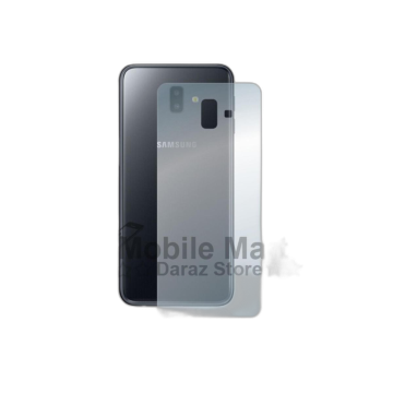 Samsung J6 Plus Back Protector Skin Matte Style Protector For Samsung J6 Plus 