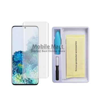 Samsung S20 Plus Front UV Tempered Glass Protector For Fully Curved Glass For Samsung S20 Plus