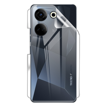 Tecno Camon 20 Back Protection Clear Jelly Soft Ultra Clear Jell For Tecno Camon 20