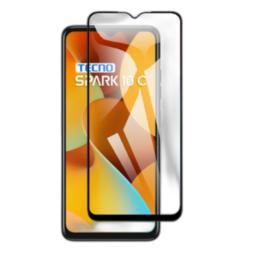Tecno Spark 10c Full Screen Protector 9D Tempered Glass Protector For Tecno Spark 10c