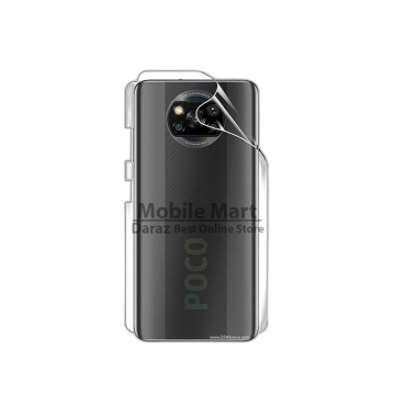 Xiaomi Poco X3 Back Protector Skin Matte Style Protector For Xiaomi Poco X3