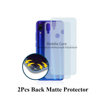Xiaomi Redmi Note 7 Back Protector Skin Matte Style Protector For Xiaomi Redmi Note 7