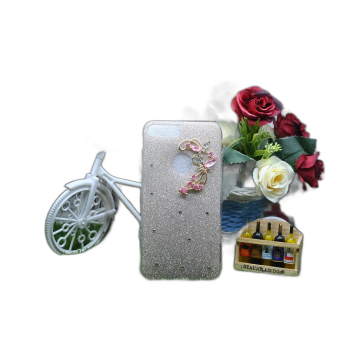 IPhone 8 Plus Back Cover Gold Women Girl Cute Bowtie Candy Crystal Bling Glitter Ladies Cover For IPhone 8 Plus