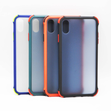 Apple iPhone X Max Smoky Matte Bumper Armor Case