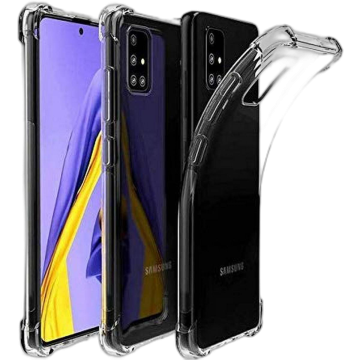 Samsung Galaxy A51 Transparent Anti Shock Crystal Clear Cover