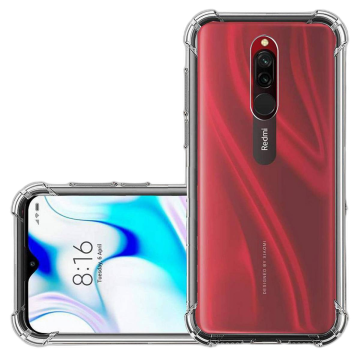 Xiaomi Redmi 8 Transparent Anti Shock Case