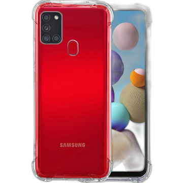 Samsung Galaxy A21s Transparent Anti Shock Soft Crystal Clear Case