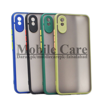 Xiaomi Redmi 9A Back Cover Camera Case Cover For Redmi 9A - Smoky Matte