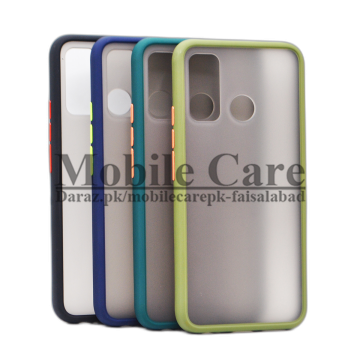 Tecno Camon 15 Air Smoky Matte Armor Case Mobile Cover