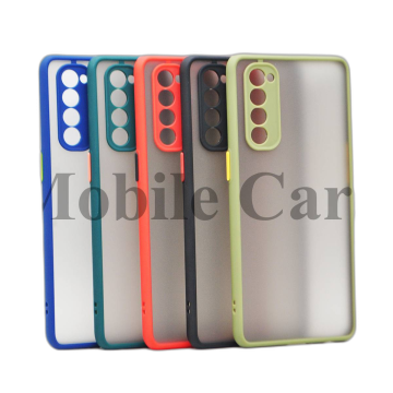 Oppo Reno 4 Pro Smoky Matte Armor Case Camera Protection Mobile Cover