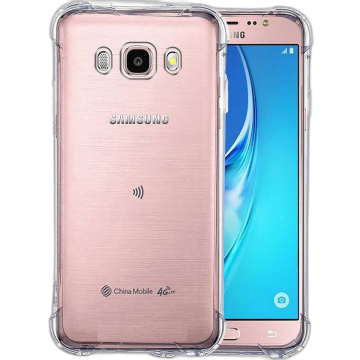 Samsung Galaxy J5 2016 Back Cover Transparent Extra Bumper Anti Shock Soft Crystal Clear Case For Samsung Galaxy J5 2016