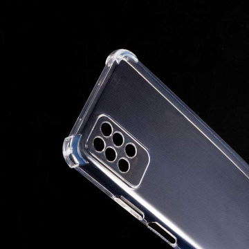 Infinix Note 8i Transparent Extra Bumper Anti Shock Soft Crystal Clear Case