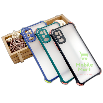 Xiaomi Redmi Note 10 5G Back Cover Smoky Matte Bumper Armor Case Camera Protection Cover For Xiaomi Redmi Note 10 5G