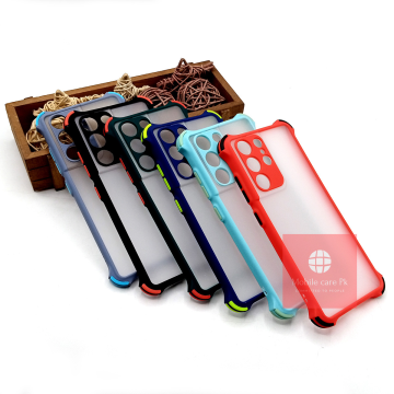 Samsung S21 Ultra Smoky Matte Armor Bumper Case