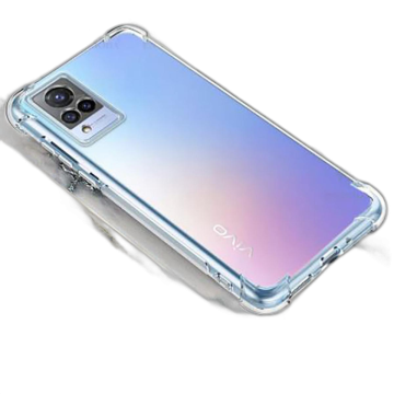Vivo V21 Transparent Anti Shock Soft Crystal Clear Case