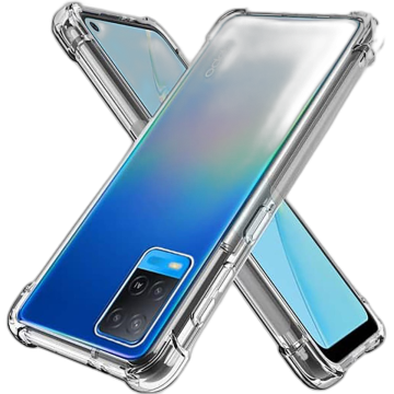 Oppo A54 Transparent Anti Shock Soft Crystal Clear Case