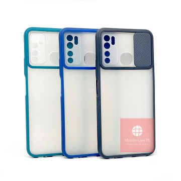 Tecno Camon 15 Smoky Matte Bumper Armor Case