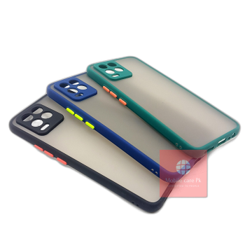 Realme 8 Pro Smoky Matte Armor Case Camera Protection Cover