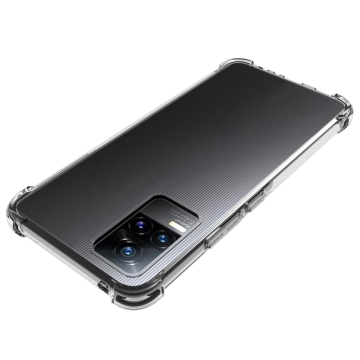 Vivo V21E Transparent Extra Bumper Anti Shock Soft Crystal Clear Case
