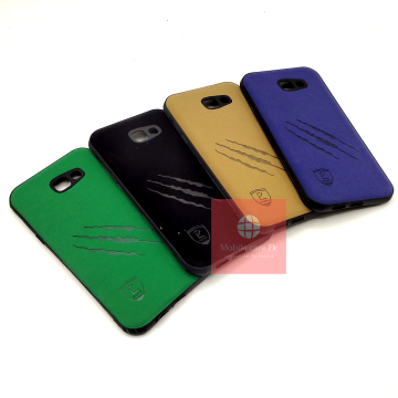 Samsung Galaxy A7 2017 Leather Type Soft Case Mobile Cover