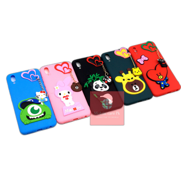 Vivo Y91c Hello Kitty Braslate Chain Soft Case For Girls Mobile Cover