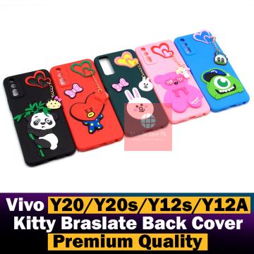 Vivo Y12s Hello Kitty Braslate Chain Soft Cover