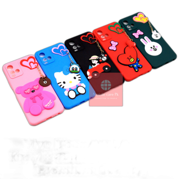 Vivo Y21A Hello Kitty Braslate Chain Soft Case