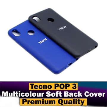 Tecno Pop 3 Soft Silicon Multicolour Mobile Cover