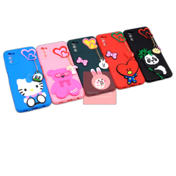Samsung Galaxy A03s Hello Kitty Braslate Chain Soft Case