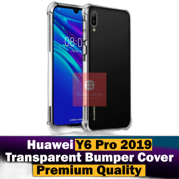 Huawei Y6 Pro 2019 Transparent Soft Crystal Clear Case