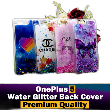 OnePlus 5 Water Glitter Shiny Soft Silicon Case