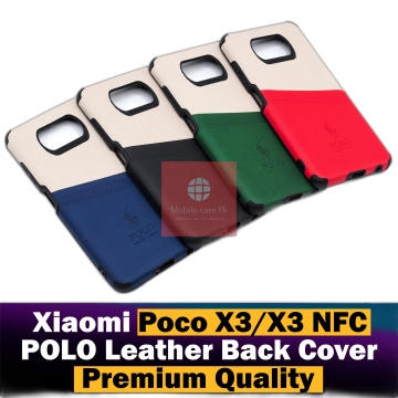 Xiaomi Poco X3 NFC Back Cover Leather Type Soft Poco X3 NFC Case For Boys
