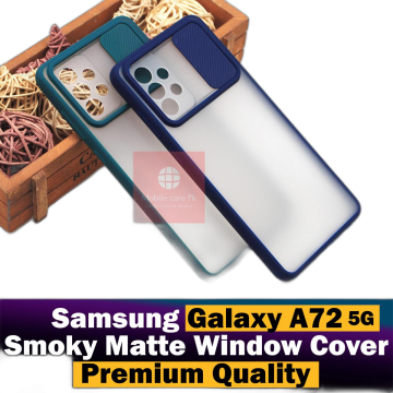 Samsung Galaxy A72 5G Smoky Matte Window Shutter Case