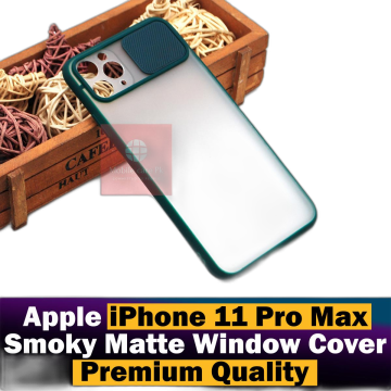 Apple iPhone 11 Pro Max Smoky Matte Window Shutter Mobile Cover