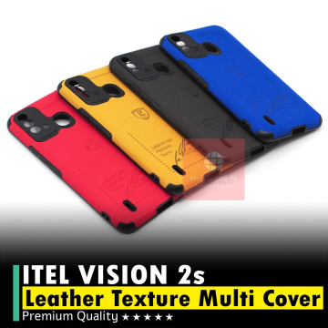iTel Vision 2s Soft Texture Leather Style Mobile Cover