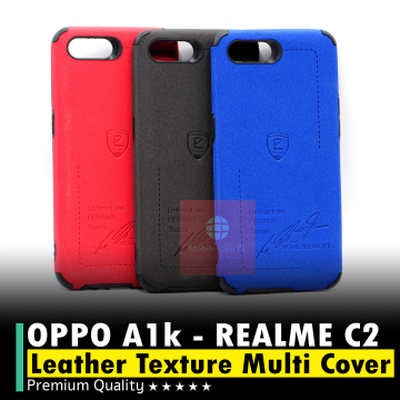 Oppo A1k Soft Texture Leather Style Mobile Cover