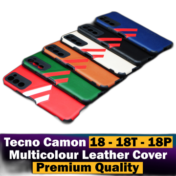 Tecno Camon 18P Back Cover Soft Leather Case For Tecno Camon 18P