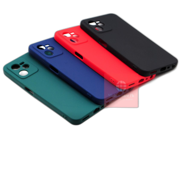 Realme C35 Multicolour Soft Plain Mobile Cover
