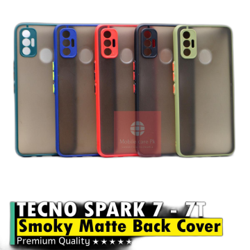 Tecno Spark 7T Armor Defender Case Camera Protection Mobile Cover